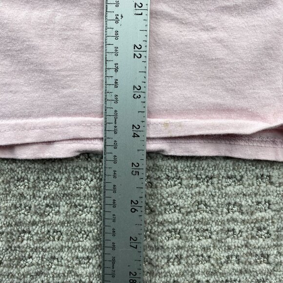 Ford Mustang Shirt Kinds Girls Youth XL Pink Graphic Print T-Shirt Fit Women XS - Picture 8 of 8